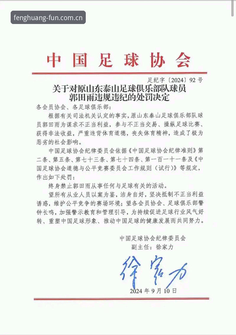 凤凰体育最新版本下载 足协禁足令vs.体育精神:65人名单背后的足球生态反思